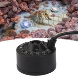 Mist Maker 12LED Beads Colorful DC 5V Interface Waterproof Ultrasound Water Fountain Fogger for Pond Halloween Party - Extra Image