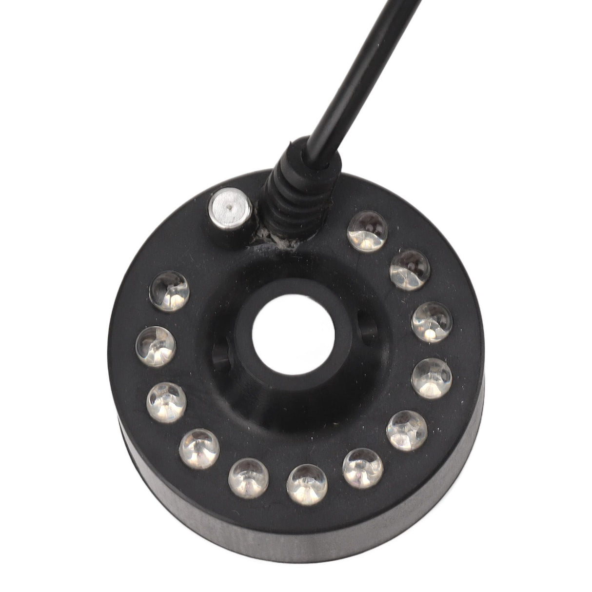Mist Maker 12LED Beads Colorful DC 5V Interface Waterproof Ultrasound Water Fountain Fogger for Pond Halloween Party