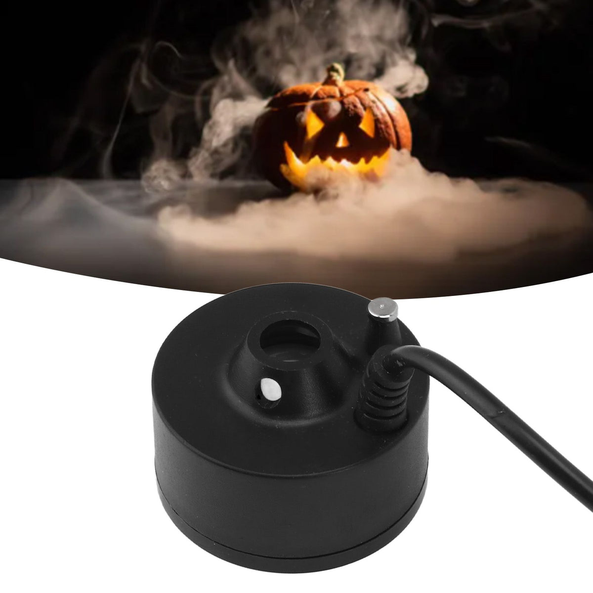 Mist Maker DC 5V Plastic Waterproof Ultrasound Pond Fogger Humidifier for Garden Rockery Landscape Fishtank Halloween Decor