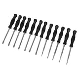 Carburator Adjusting Kit with 12 Screwdrivers 1 String Steel Brush Comfort Grip Carburetor Repair Tools for 2 Cycle Carburetor Engines Trimmer