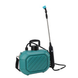 Battery Powered Sprayer 5L Rechargeable Portable Electric Garden Sprayer with Telescopic Wand and Shoulder Strap for Home Lawn Blue - Extra Image