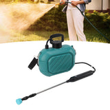 Battery Powered Sprayer 5L Rechargeable Portable Electric Garden Sprayer with Telescopic Wand and Shoulder Strap for Home Lawn Blue