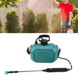 Battery Powered Sprayer 5L Rechargeable Portable Electric Garden Sprayer with Telescopic Wand and Shoulder Strap for Home Lawn Blue - Extra Image