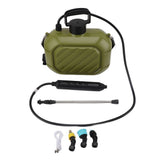 Battery Powered Sprayer 5L Rechargeable Portable Electric Garden Sprayer with Telescopic Wand and Shoulder Strap for Home Lawn Green - Extra Image