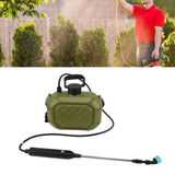 Battery Powered Sprayer 5L Rechargeable Portable Electric Garden Sprayer with Telescopic Wand and Shoulder Strap for Home Lawn Green - Extra Image