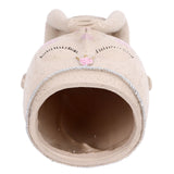 Face Flower Pot Head Planter Pot Succulent Planter Cute Resin Cactus Planter with Closed Eyes Indoor Outdoor Use - Front View