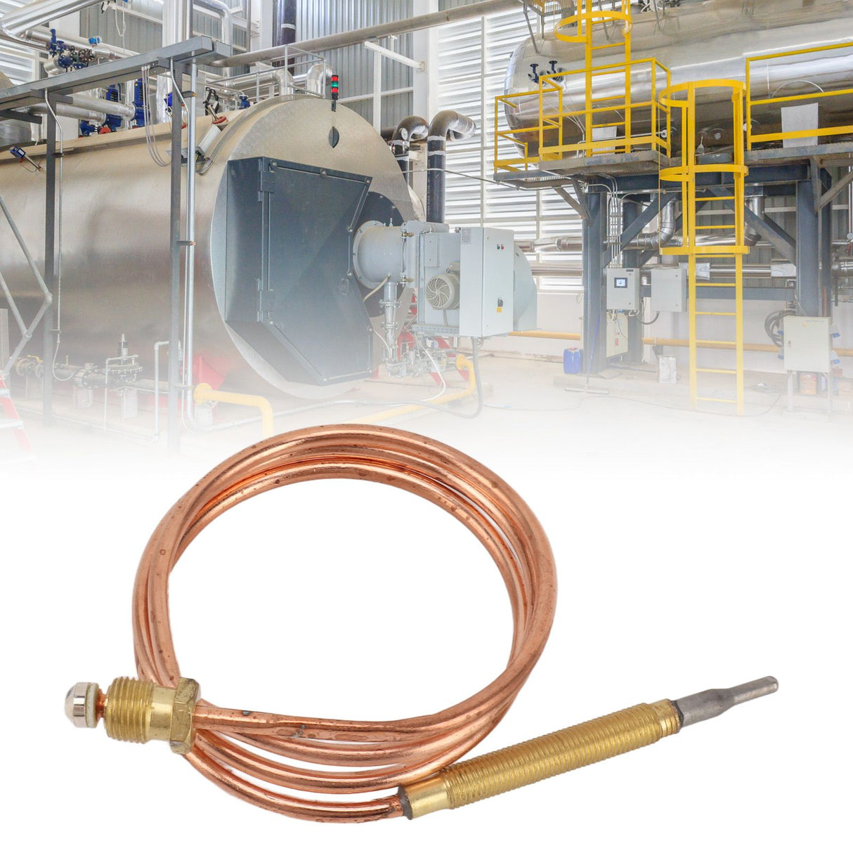 Thermocouple Rapid Response High Temperature Resistant Thermocouple Replacement for Gas Furnaces Boilers Water Heaters