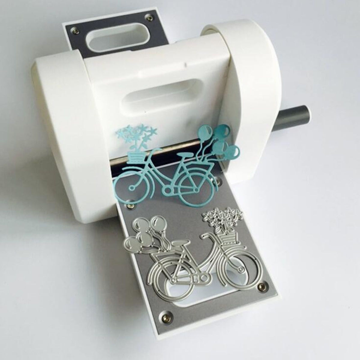 Portable Manual Die Cutting Embossing Machine for Arts Crafts Scrapbooking Cardmaking Can Cut 7.5x14.5cm Paper Cuttings Cards