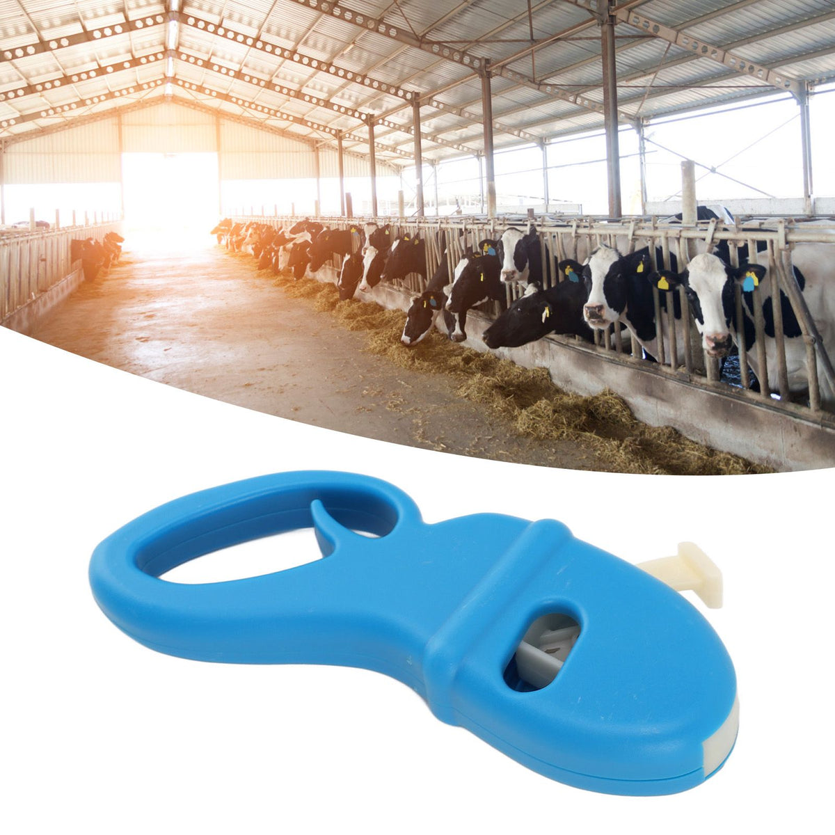 Cattle Semen Tube Cutter Ergonomic Livestock Frozen Semen Straw Cutter for 0.25ml 0.5ml Straw