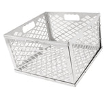 Charcoal Basket Detachable Design Portable Rugged Durable Stainless Steel Charcoal Fire Basket for Barbecue
