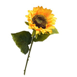 Simulation Sunflower Pastoral Style Artificial Flower False Silk Sunflower for Home Decoration Yellow - Extra Image