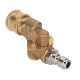 Quick Connecting Pivoting Coupler Attachment 1/4in for Pressure Washer Nozzle Adjustable 4500psi Garden Supplies 5 Level