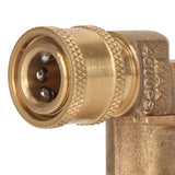 Quick Connecting Pivoting Coupler Attachment 1/4in for Pressure Washer Nozzle Adjustable 4500psi Garden Supplies 5 Level - Extra Image