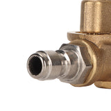 Quick Connecting Pivoting Coupler Attachment 1/4in for Pressure Washer Nozzle Adjustable 4500psi Garden Supplies 7 Level