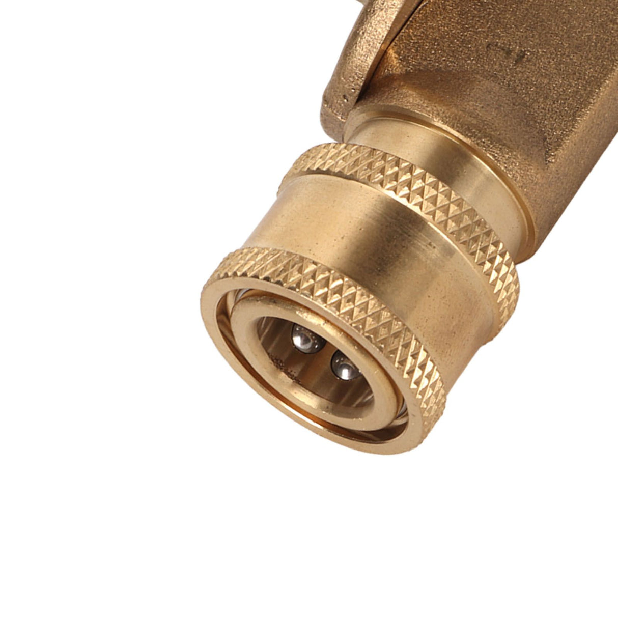 Quick Connecting Pivoting Coupler Attachment 1/4in for Pressure Washer Nozzle Adjustable 4500psi Garden Supplies 7 Level
