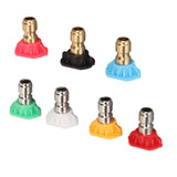 High Pressure Water Gun Nozzle 1/4 Inch 7 Colors Fan Shaped Multifunctional Pressure Washer Spray Nozzle - Extra Image