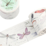 Decorative Tapes Strong Adhesion Silver Feather Plants Versatile Hand Account Decorative Tape for Notebooks Photo Album DIY