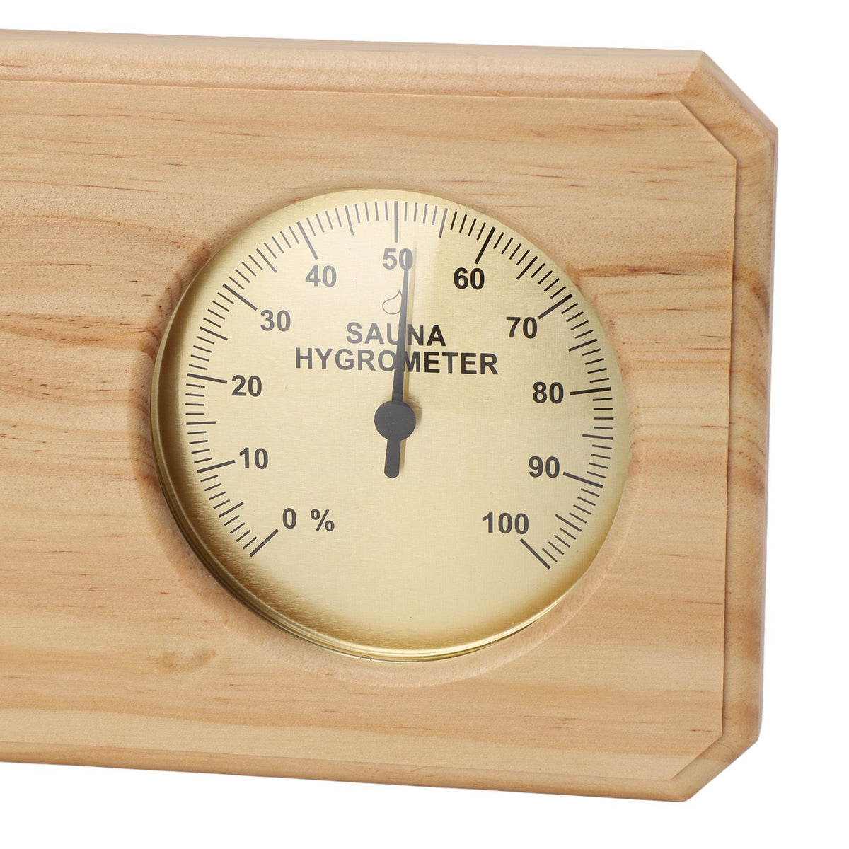 Wooden Sauna Thermometer Hygrometer 2 in 1 Humidity Temperature Measurement Indoor Thermometer Humidity Gauge for Hotel Sauna Room