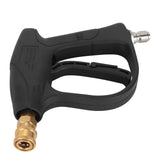 High Pressure Washer Handle Pure Copper Spool 4350PSI Pressure Washer Sprayer Handle with 3/8 Inch Quick Connector for Car Cleaning - Front View