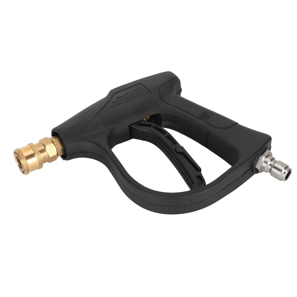 High Pressure Washer Handle Pure Copper Spool 4350PSI Pressure Washer Sprayer Handle with 3/8 Inch Quick Connector for Car Cleaning