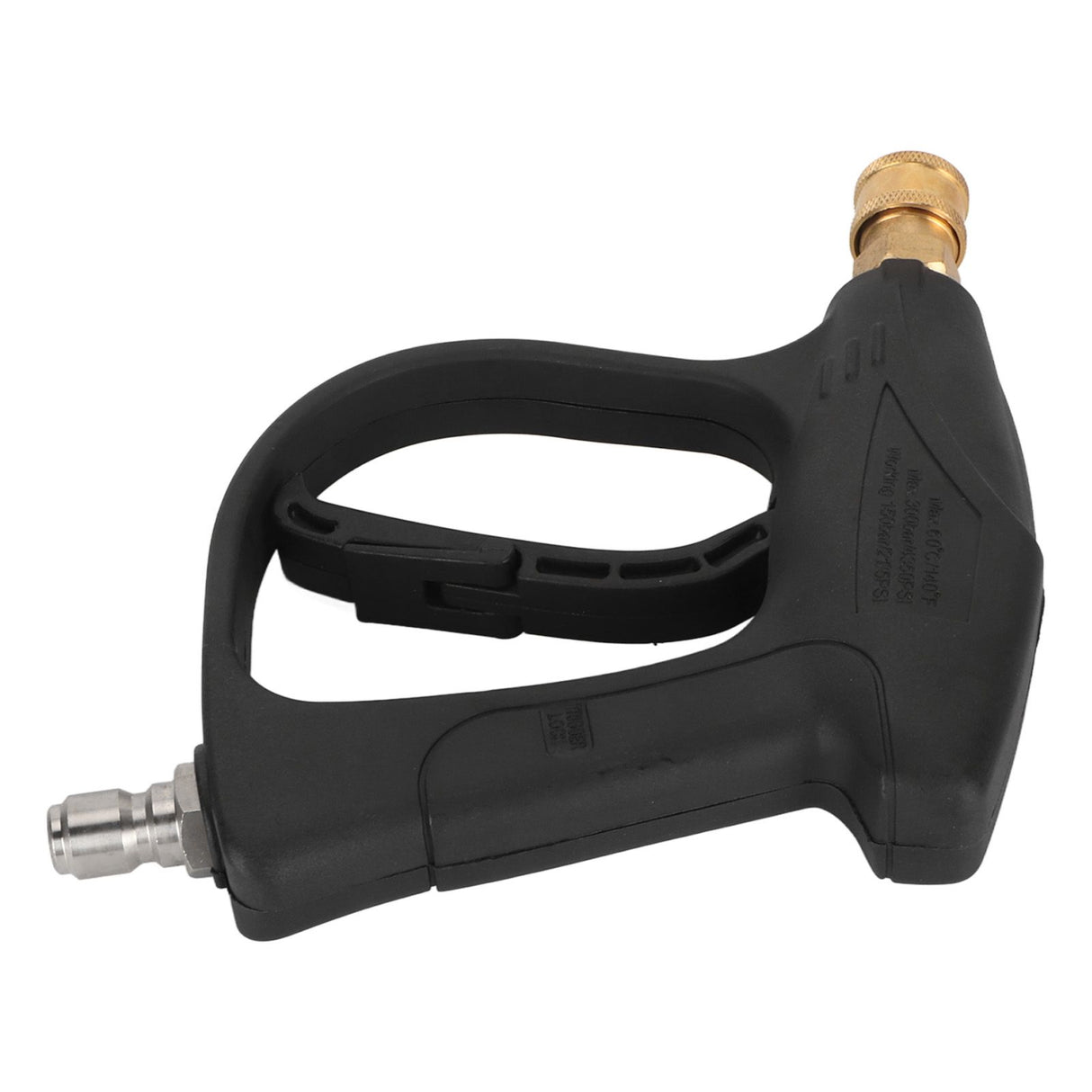 High Pressure Washer Handle Pure Copper Spool 4350PSI Pressure Washer Sprayer Handle with 3/8 Inch Quick Connector for Car Cleaning