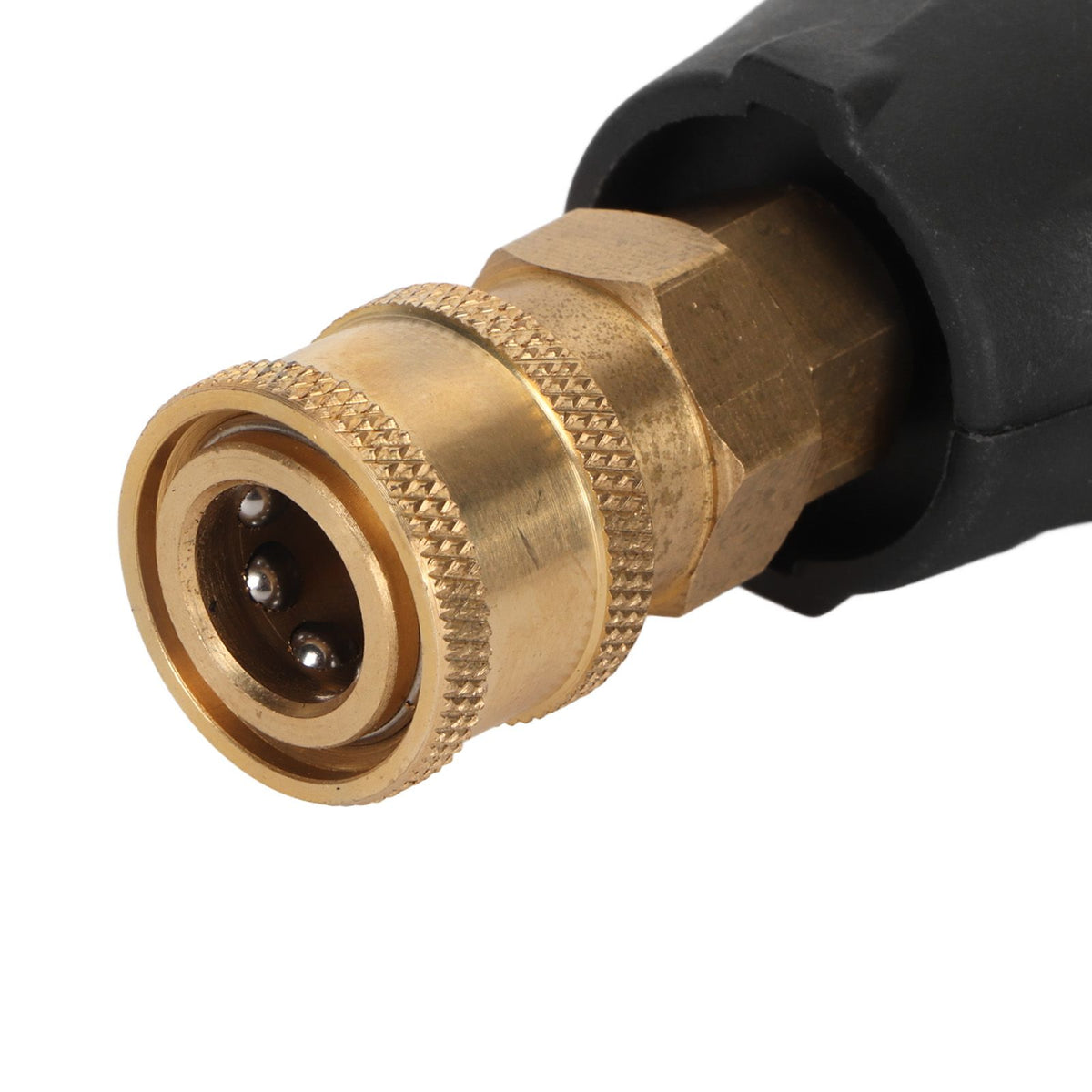 High Pressure Washer Handle Pure Copper Spool 4350PSI Pressure Washer Sprayer Handle with 3/8 Inch Quick Connector for Car Cleaning