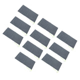 10PCS Sandless Sand Bags Drawstring Flood Water Barriers Polyester 9.8x19.7in Dam Bag for Basement Garage Anti Flood Grey - Close-Up Angle