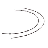 2PCS Replacement Tree Stand Cables 65 Inch Stainless Steel Plastic Climbing Treestand Cables for Hunting Accessories