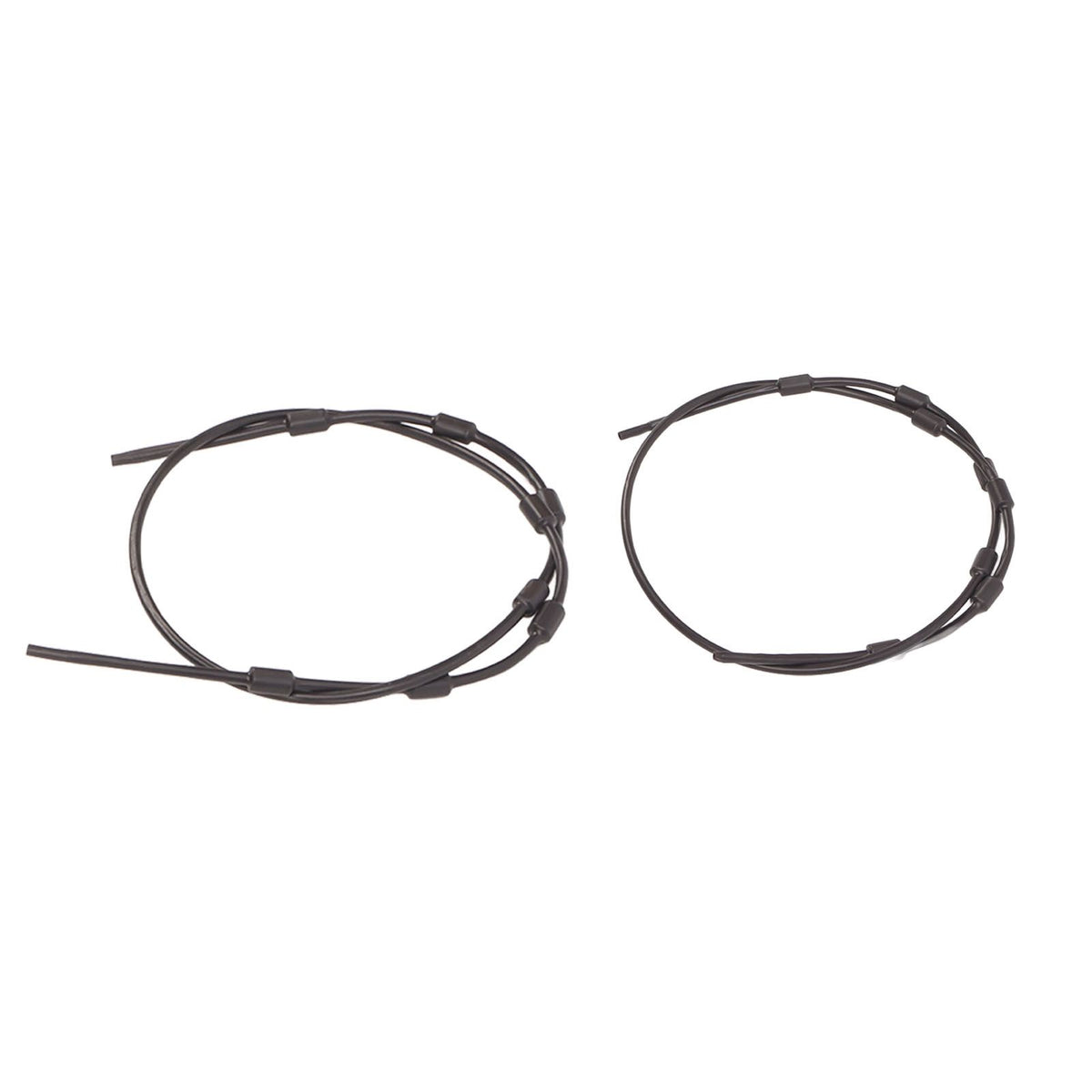 2PCS Replacement Tree Stand Cables 65 Inch Stainless Steel Plastic Climbing Treestand Cables for Hunting Accessories