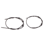 2PCS Replacement Tree Stand Cables 65 Inch Stainless Steel Plastic Climbing Treestand Cables for Hunting Accessories - Low Angle