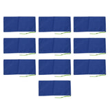 10Pcs Water Activated Flood Barriers Drawstring Flood Prevention Sand Bag for Gate Garage Basement