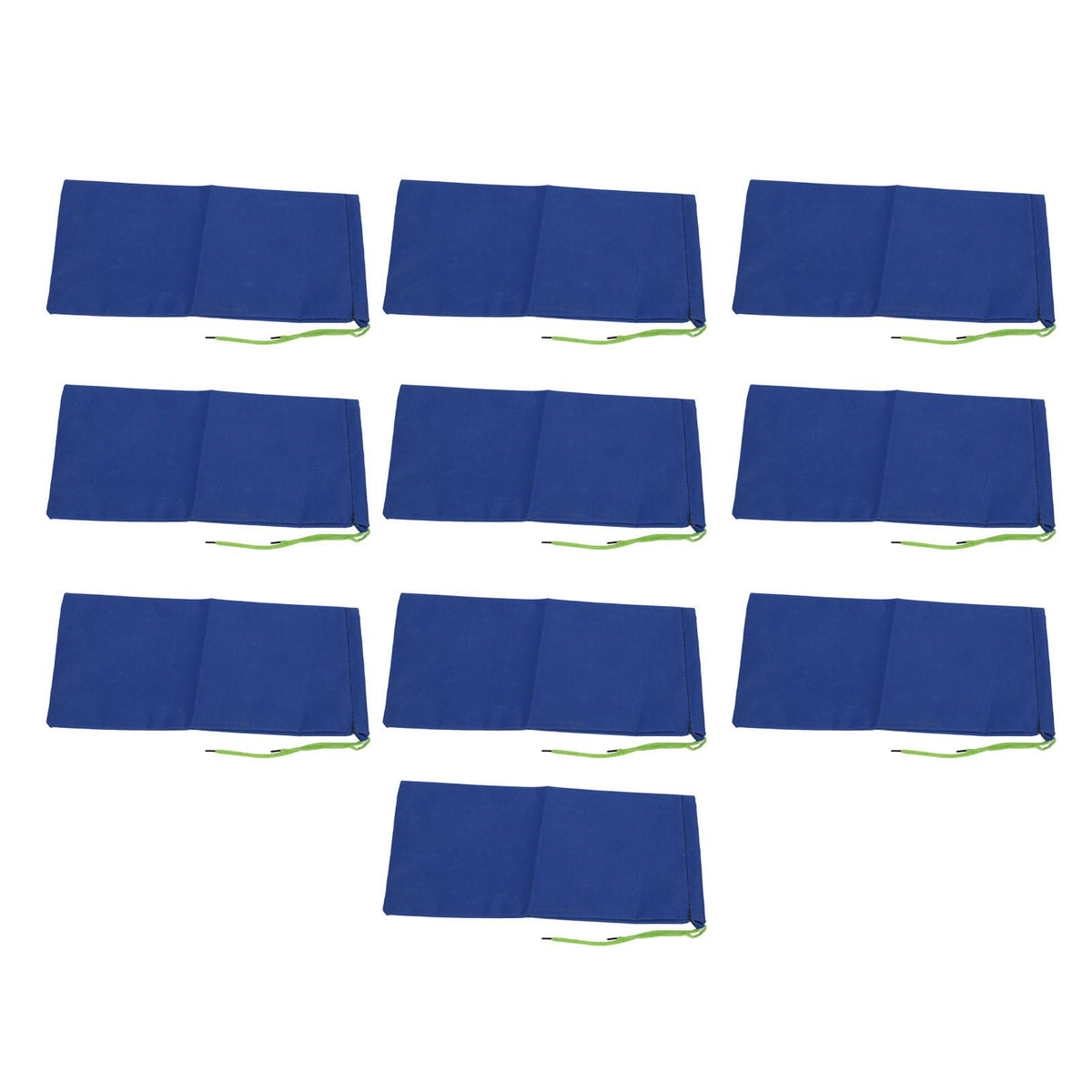 10Pcs Water Activated Flood Barriers Drawstring Flood Prevention Sand Bag for Gate Garage Basement