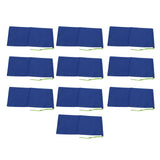 10Pcs Water Activated Flood Barriers Drawstring Flood Prevention Sand Bag for Gate Garage Basement