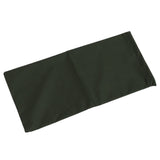 10pcs Flood Sandbags Empty Thickened 600D Polyester Bendable Drawstring Flood Control Bags for Door Garage Basement Dark Green - Side View