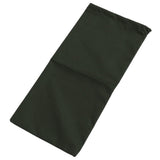 10pcs Flood Sandbags Empty Thickened 600D Polyester Bendable Drawstring Flood Control Bags for Door Garage Basement Dark Green - Low Angle