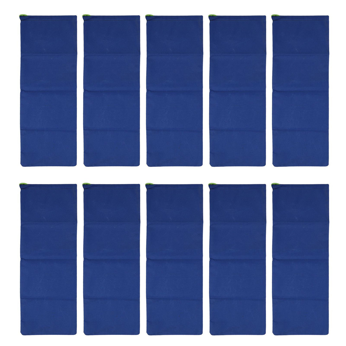10pcs Flood Sandbags 600D Polyester Flood Prevention Bag Reusable Flood Barrier Bag for House Door Window Garage Basement Dark Blue