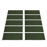 10pcs Flood Sandbags 600D Polyester Flood Prevention Bag Reusable Flood Barrier Bag for House Door Window Garage Basement Dark Green