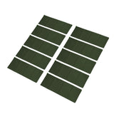 10pcs Flood Sandbags 600D Polyester Flood Prevention Bag Reusable Flood Barrier Bag for House Door Window Garage Basement Dark Green - Extra Image