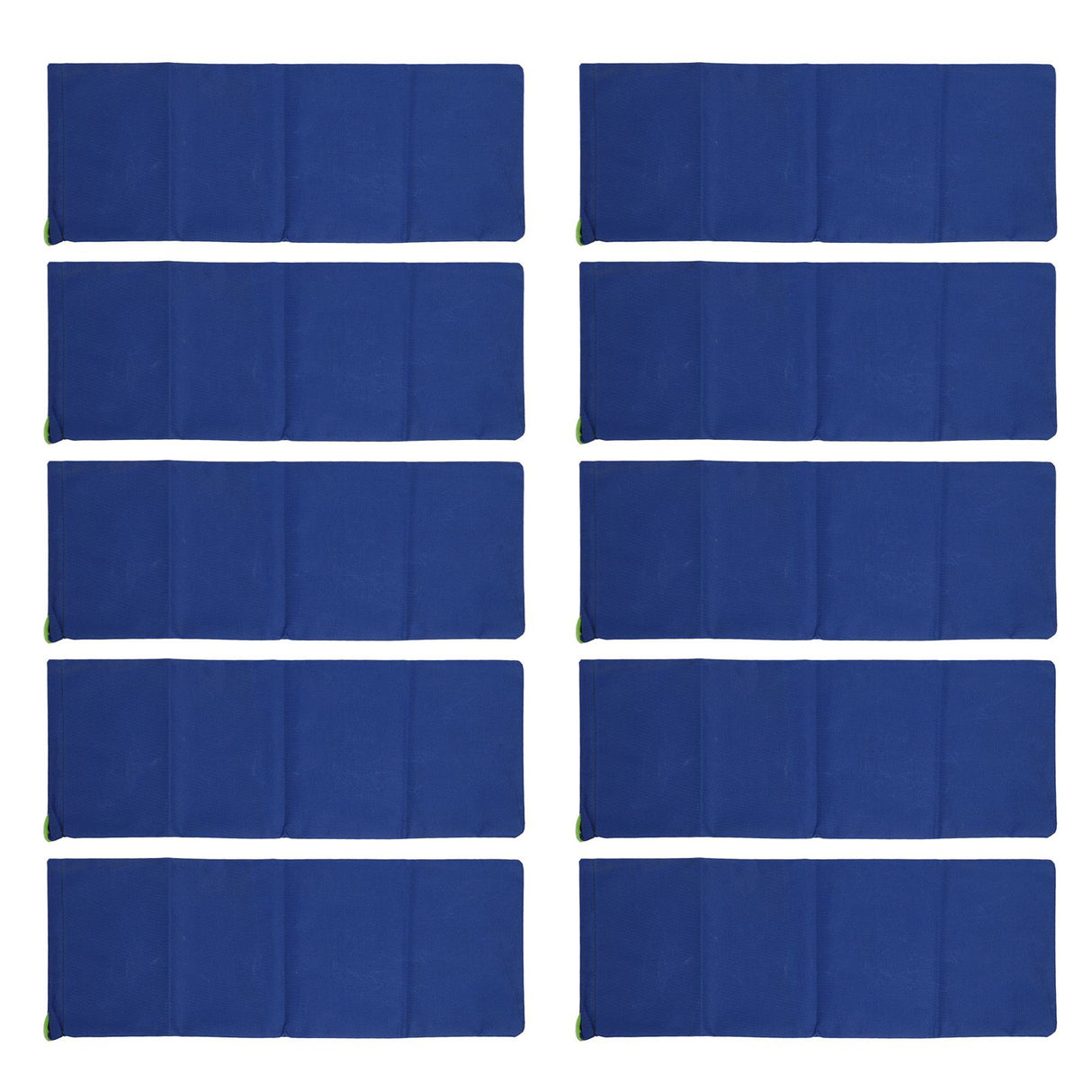 10PCS Flood Prevention Sandbags Drawstring Rain Proof Empty Flood Control Bags for House Door Garage Basement Dark Blue