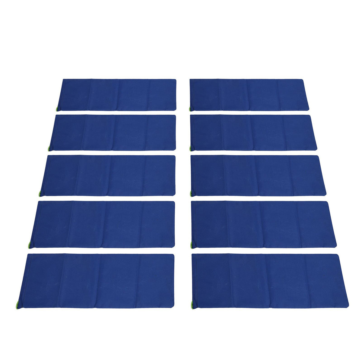 10PCS Flood Prevention Sandbags Drawstring Rain Proof Empty Flood Control Bags for House Door Garage Basement Dark Blue