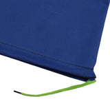 10PCS Flood Prevention Sandbags Drawstring Rain Proof Empty Flood Control Bags for House Door Garage Basement Dark Blue