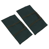2PCS Flood Barriers Water Absorbent Resin Reusable Self Expanding Flood Prevention Bag for Door Window - Front View