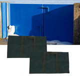2PCS Flood Barriers Water Absorbent Resin Reusable Self Expanding Flood Prevention Bag for Door Window