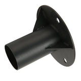 Chain Link Fence Pole Floor Flange Base Flange Heavy Solid Fence Post Concrete Mount for Holding Fence Mailbox Flag Round Posts 65mm / 2.6in