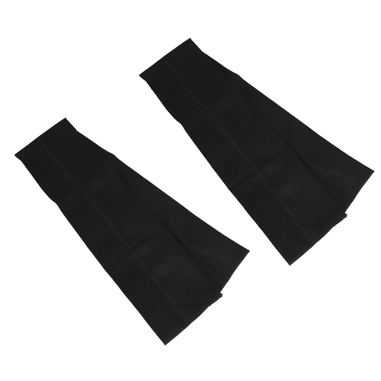 2Pcs 5ft Water Activated Flood Barriers Non Woven Absorbent Resin Double Layer Floor Prevention Bags for Home Door Garage Basement 20x150
