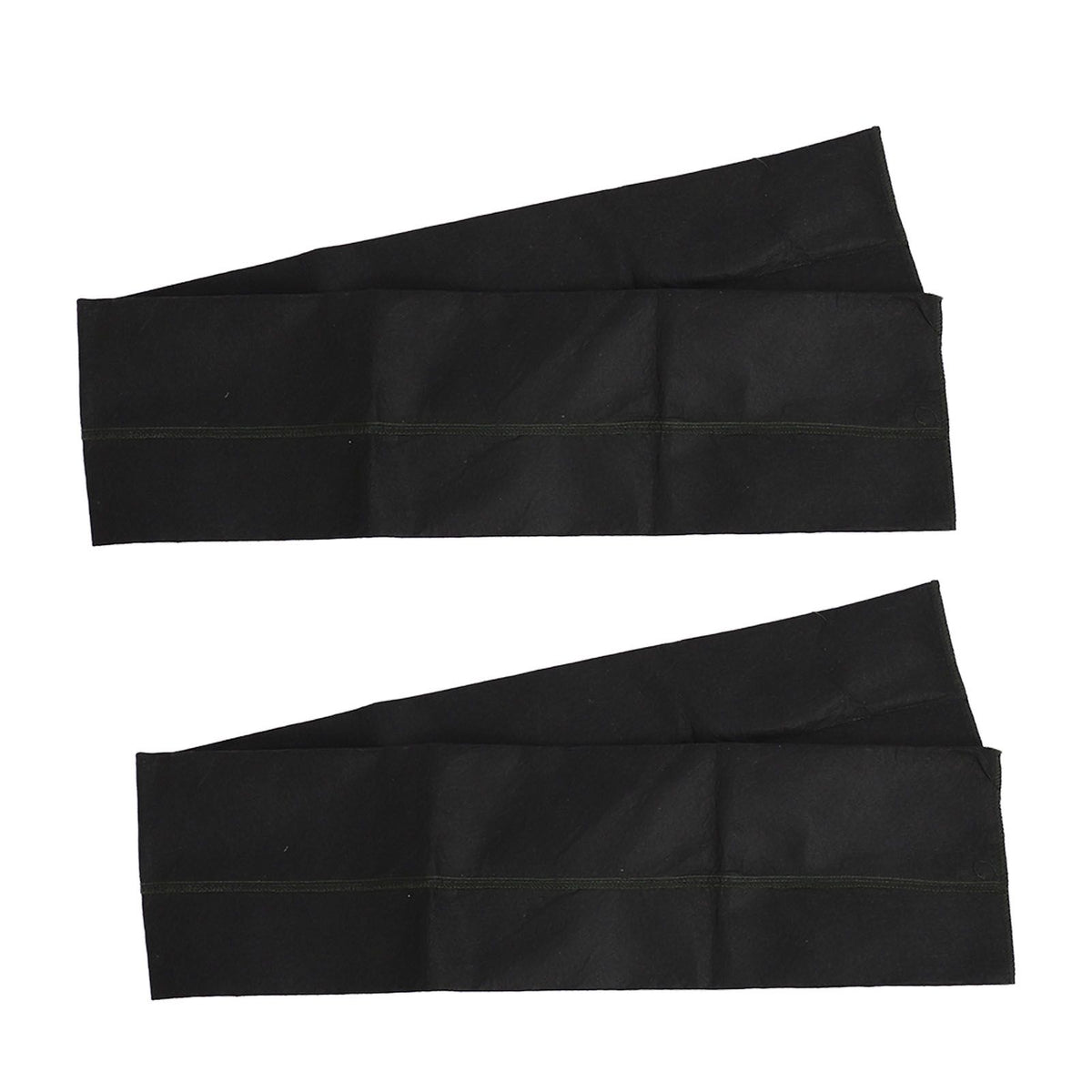 2Pcs 5ft Water Activated Flood Barriers Non Woven Absorbent Resin Double Layer Floor Prevention Bags for Home Door Garage Basement 20x150