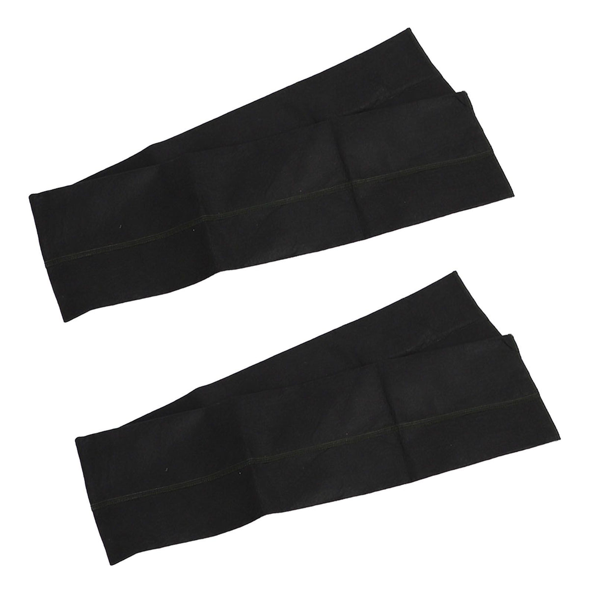 2Pcs 5ft Water Activated Flood Barriers Non Woven Absorbent Resin Double Layer Floor Prevention Bags for Home Door Garage Basement 20x150