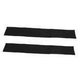 2Pcs 5ft Water Activated Flood Barriers Non Woven Absorbent Resin Double Layer Floor Prevention Bags for Home Door Garage Basement 20x150
