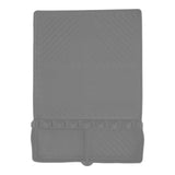 Grill Tools Mat Silicone 8 Slots 16x11.5in Anti Slip Heat Resistant Easy to Clean Griddle Accessories for Kitchen Cooking Grey