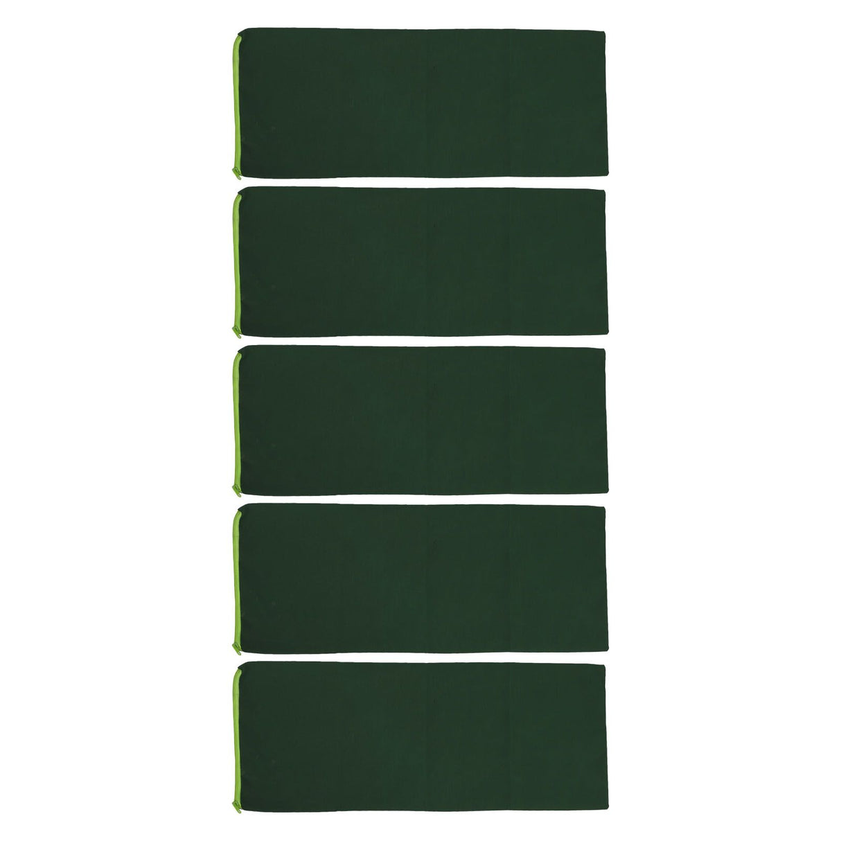 5PCS Flood Barriers Thickened Reusable Zipper Organic Silicone Flood Protection Sand Bags for Home Garage Doors Windows